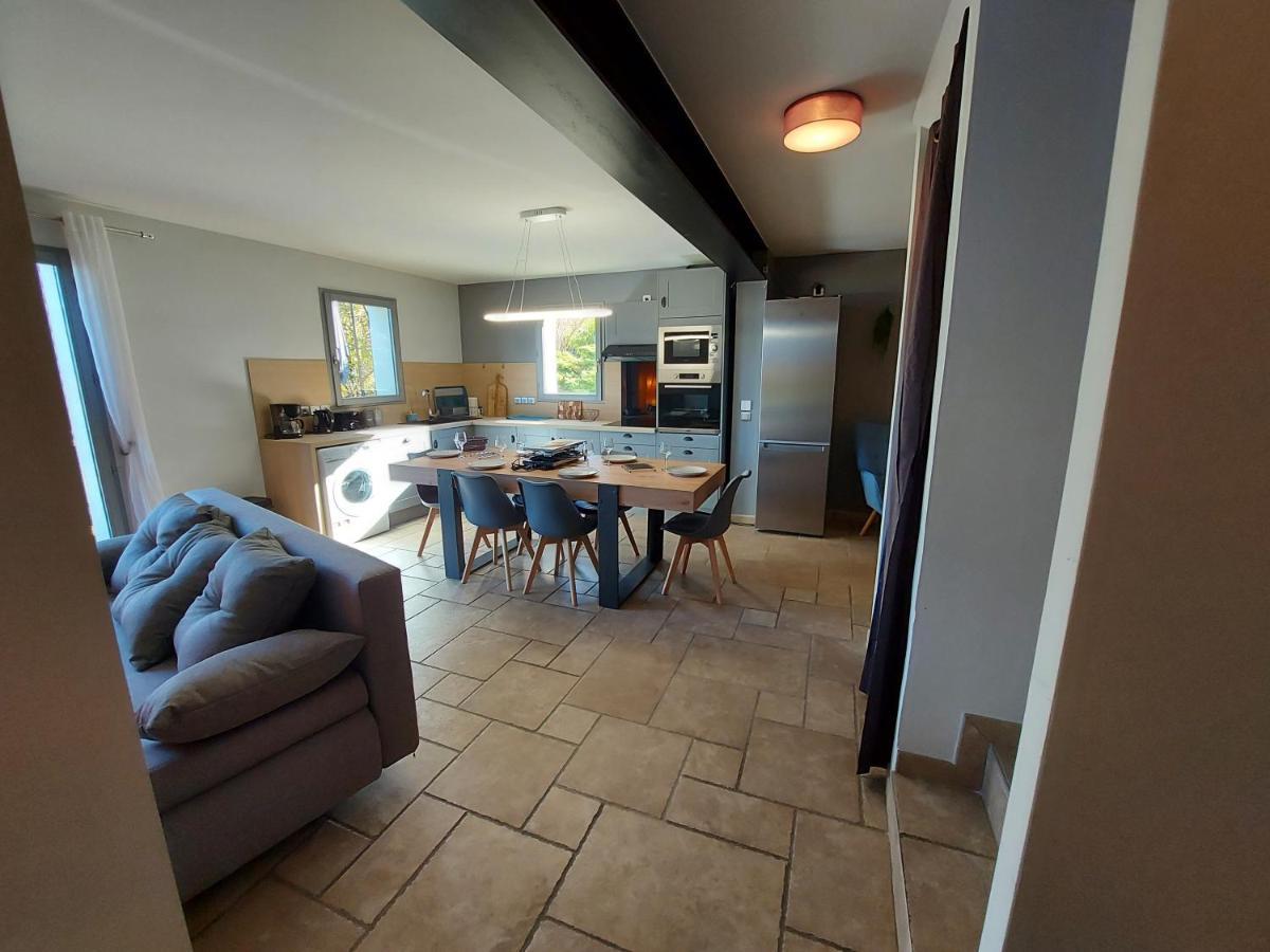 Entre Lac Et Montagne, Chaleureuse Maison 3 Pieces Avec Tres Belle Vue Lac D'Annecy. Terrasse, Jardin, Parking, Cheminee, Barbecue …. Сен-Жорьо Екстериор снимка