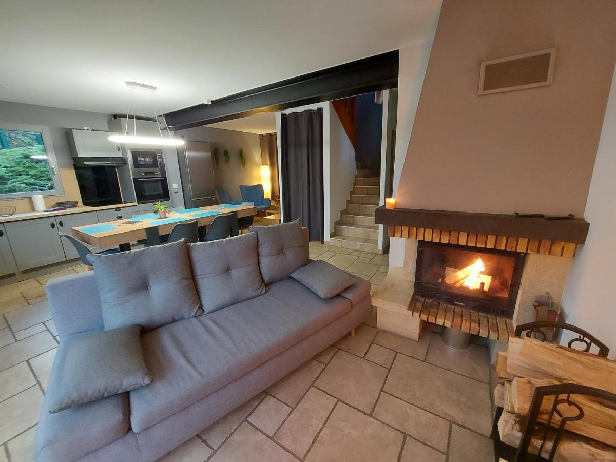 Entre Lac Et Montagne, Chaleureuse Maison 3 Pieces Avec Tres Belle Vue Lac D'Annecy. Terrasse, Jardin, Parking, Cheminee, Barbecue …. Сен-Жорьо Екстериор снимка